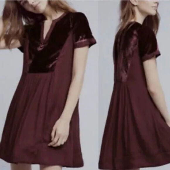 Maeve Dresses & Skirts - Maeve Ingrid Velvet Dress